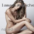 Naked women looking